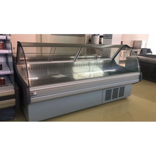 Antiwear 580W Hot Food Display Cases , Soundless Commercial Deli Refrigerator