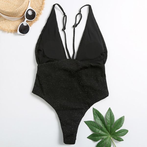 Tiered Layer Tie a Knot Front Top With Low waist Bikini swimsuit high cut