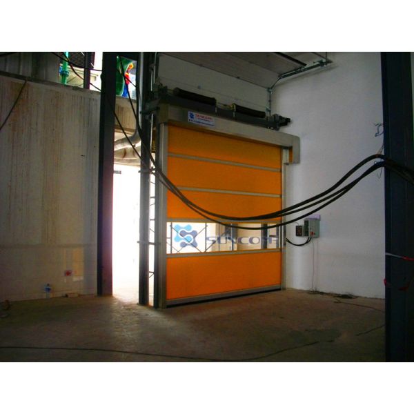 Single Phase Power Supply Industrial Interior High Speed Door AC 220V - 240V