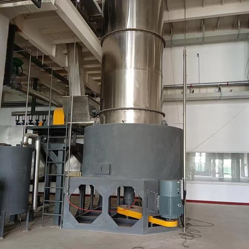 Big Capacity Hot Air Spin Flash Dryer Machine 800kg/h For Powder