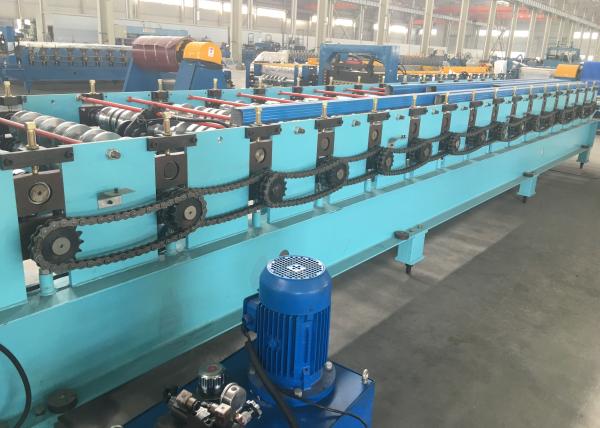 7.5KW Single Layer Roll Forming Machine 18m/min 3.5T Roof Panel