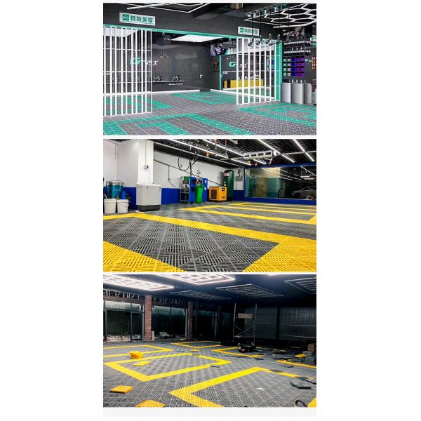 Black Interlocking PVC Garage Floor Tile The Ultimate Solution for Other Applications