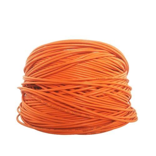 Orange  SFTP CAT 8 22AWG LSZH Cable  2000MHz Bandwidth