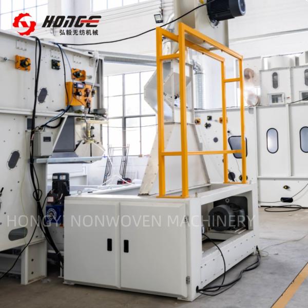 Automatic Fine Opening Machine , Fabric Cotton Waste Recycling Machine