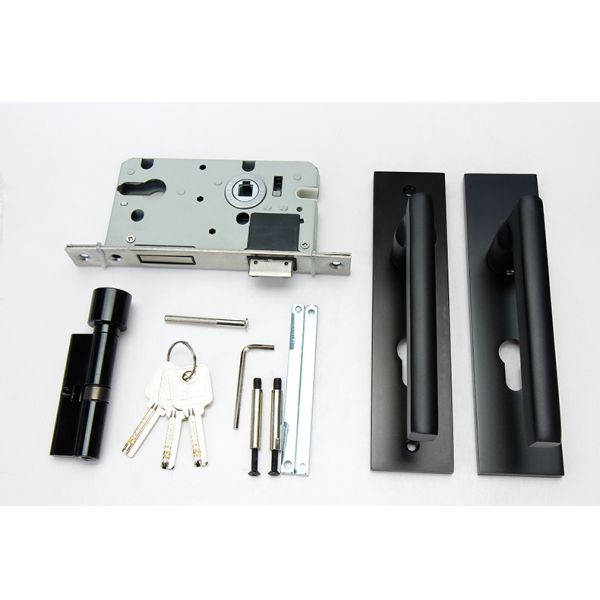 Ручка замка Mortise тела алюминиевой окиси для деревянных дверей