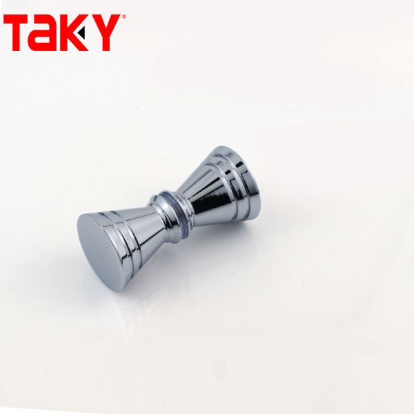 Stainless Steel Glass Door Knob Tempered Bathroom Shower Glass Door Handles & Knobs