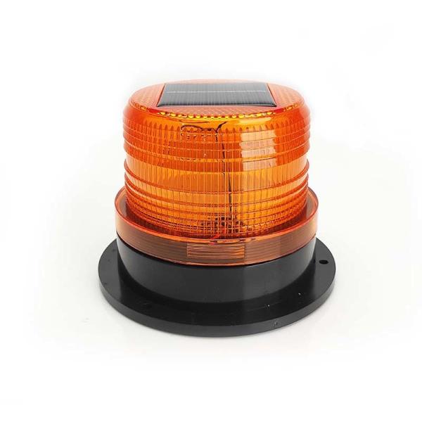 ソーラーDC 10-110V LED回転式フラッシュストロボ警告灯 フラッシュビーコンライト