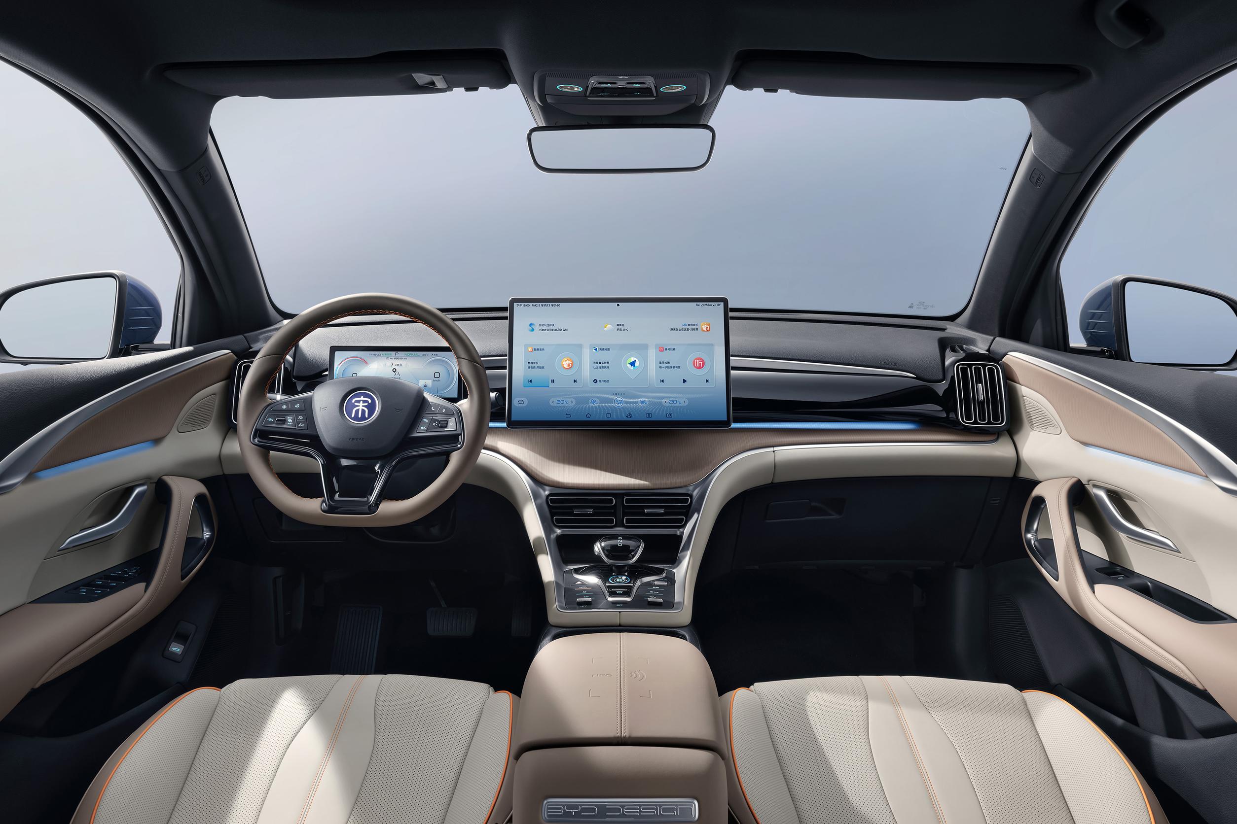 Song Pro DM-I BYD EV Cars E-CVT непрерывно изменяемая коробка передач