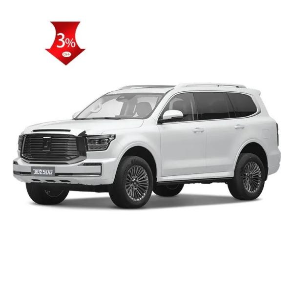 2024 High Speed Gas Car Fuel Energy Car with GPS Navigation System Changcheng 3.0T Tank 500 Sports Version and 5 Seats