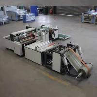 Sac tissé par pp automatique de polythène coupant la couture faisant la machine d'impression pour la farine de ciment de riz