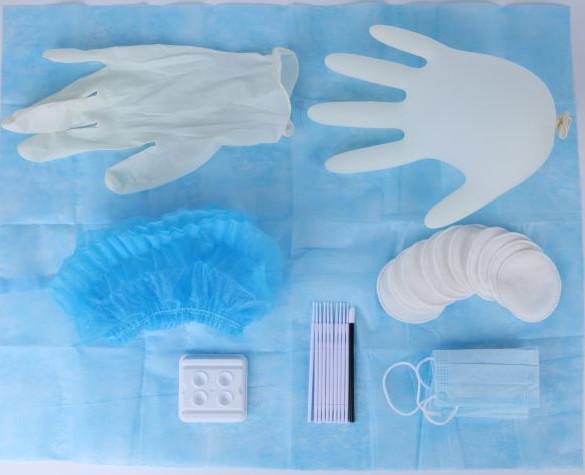 Disposable Personal Sterilized Kit For Beauty Treatment Or Operation With Flexible Contents