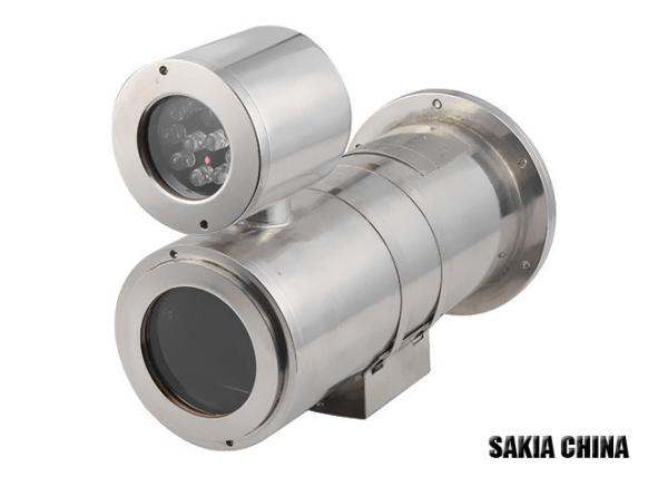 Explosion Proof industrial camera housing with wiper infrared light SH11C