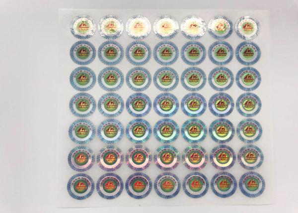 Creative Foil Stamping Laser  Label Sticker , Heat Resistant Laser Inkjet Labels