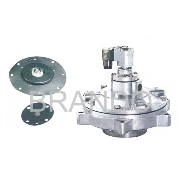 CA76MM 220V AC 50/60HZ Pneumatic Pulse Valve , Dust Collector Pneumatic Diaphragm Valve