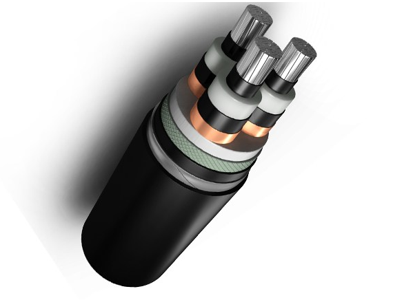 XLPE Insulated Aluminium Conductor Cable Steel Wire Armoured PVC Sheath 8.7KV 15kV