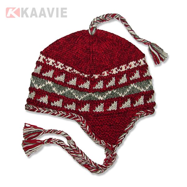 Warm Stretch Knit Beanie Hats Unisex Embroidery Logo OEM Service