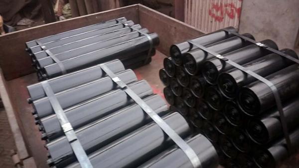 Belt Conveyor Trough Iler Roller Set 108mm Diameter Size For Conveyors