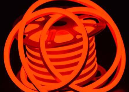 Milky White Jacket Led Neon Rope Light Flex Tube IP66 Protection Rating