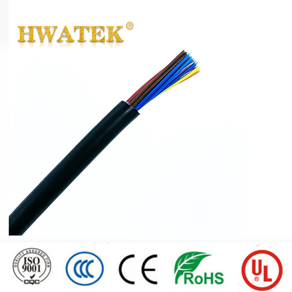 H05VV-F TYPE ПВХ куртка ПВХ изоляция ПВХ обнаженная медь натянутая 3C × 1.25mm2 70°C 300/500V кабель