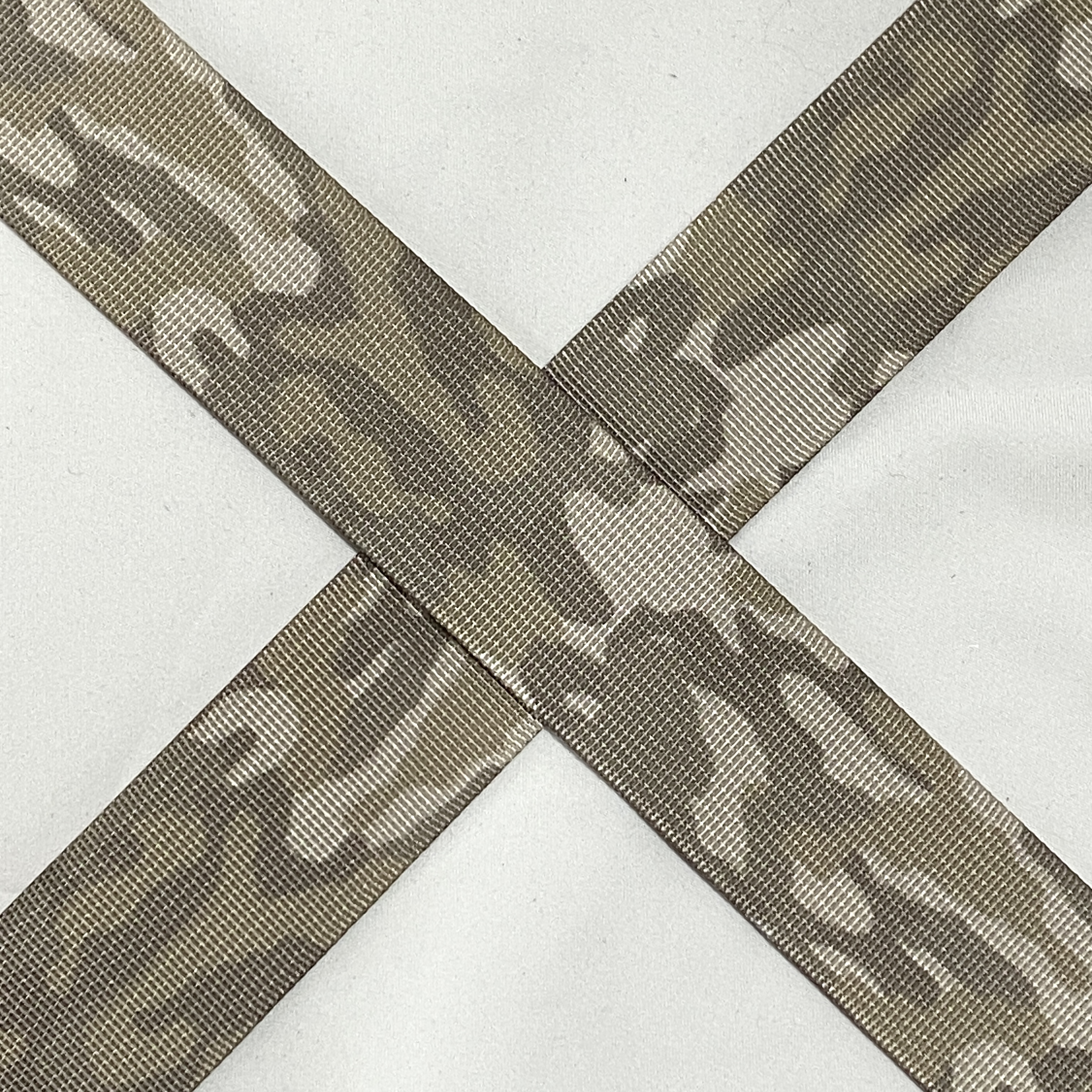 Camouflage Polyester webbing Camouflage Outdoor supplies Backpack belt Tactical clothing