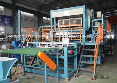 Machine rotatoire de plateau d'oeufs de papier de rebut, chaîne de production pour le plateau d'oeufs