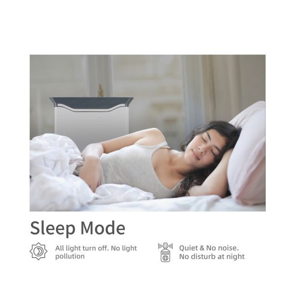 HOMEFISH Фабрика оптовая цена свежий воздух УФ-Стерилизация УФ-Стерилизация воздухоочиститель H11 HEPA отрицательные ионы очиститель воздуха для дома