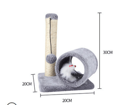 Different Size Sisal Portable Foldable Kitten Cat Scratch Toy Climbing Frame for Cats