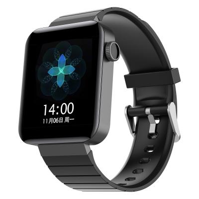 O relógio impermeável de Rate SmartWatch 1.54inch do coração M5 com termômetro apavora-se transporte livre um bracelete