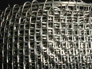 Pre Bent Plain Weave Crimped Woven Wire Mesh Wrapped Edge