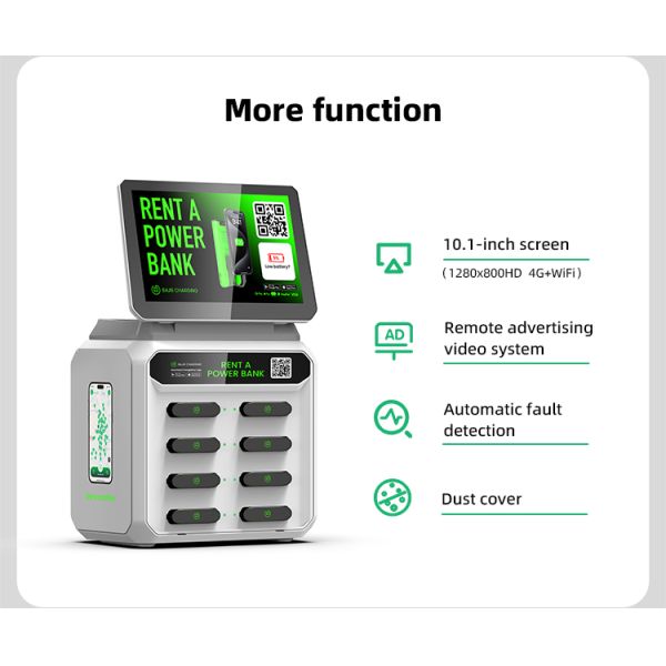 CE Certified Portable Outdoor Power Bank Fast Charging Mobile Phone Powerbank Vending Machine Sharing Rental Chargers Station