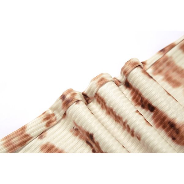 Breathable 2 Piece Crop Top And Trousers Halter Hollow Vest Slim Micro Trousers Set