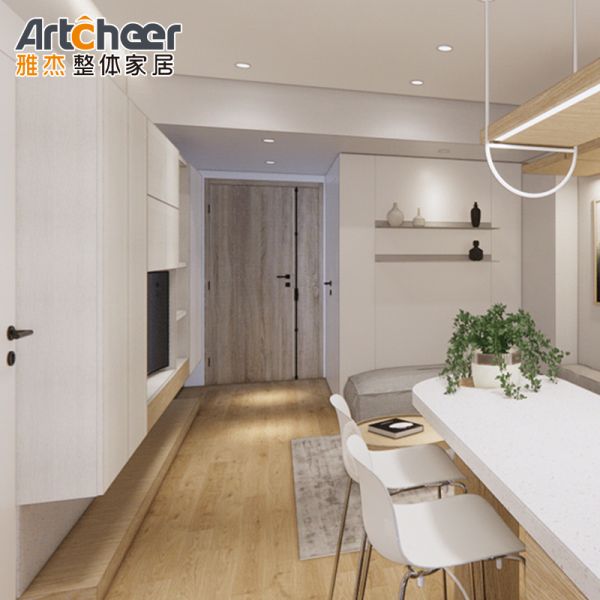 Современная мебель для гостиной Современная роскошная стеновая телевизорная установка с телевизором