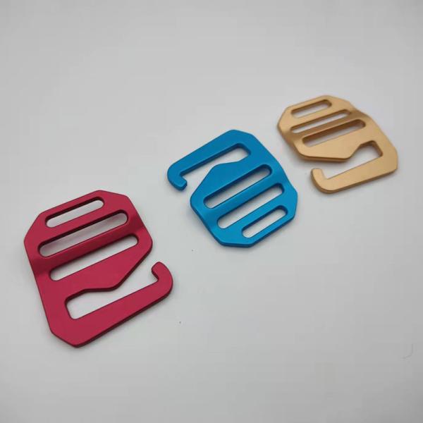 25.6mm Triangle Zinc Alloy Slider Lock Buckles For Pet Collar