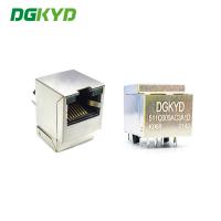180 conector fêmea DGKYD511Q009AC3A1DK068 da rede dos ethernet verticais Rj45