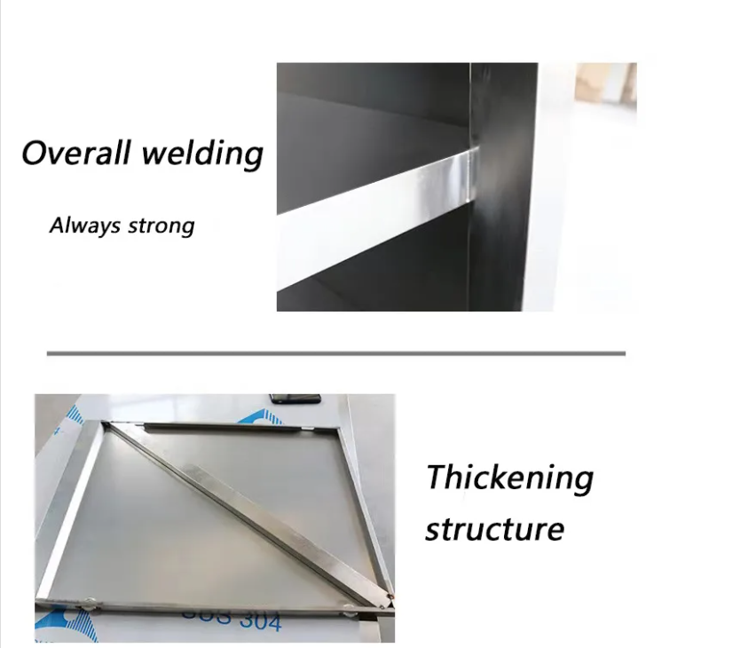 Disassembly Industrial Kitchen Dishwasher Parts Workbench Cabinet Work Table