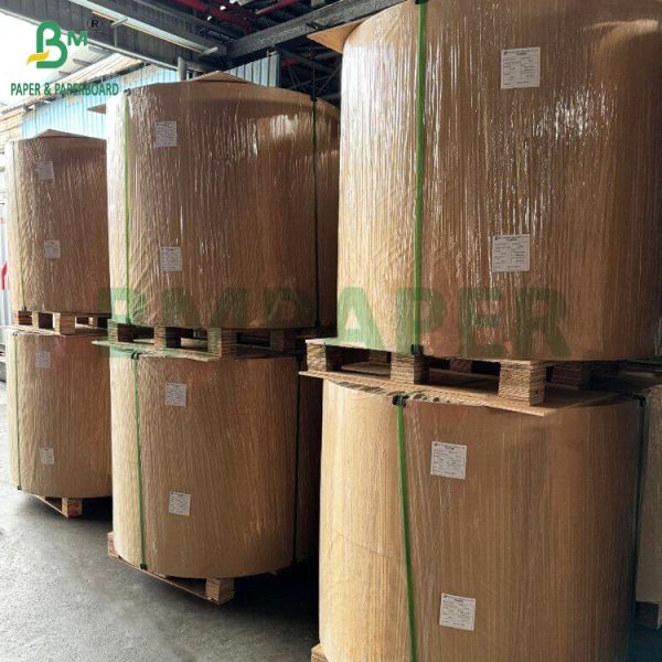 Papel Kraft blanco de 70 gramos para bolsas de transporte Resistencia excepcional 800 x 1000 mm