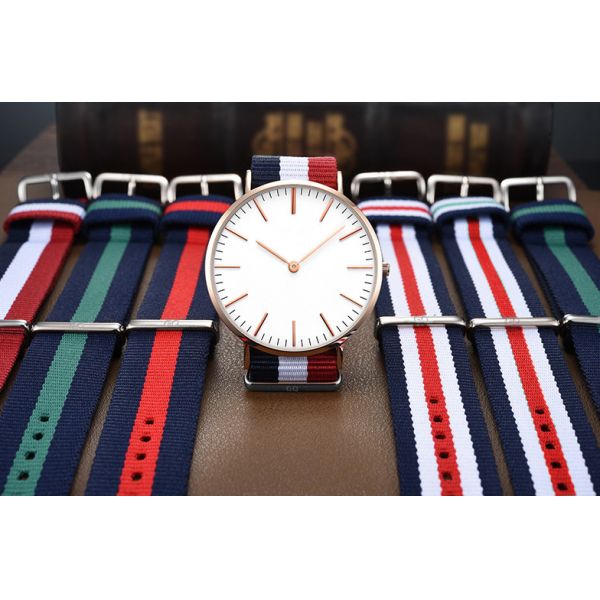 316L Stainless Steel Unisex Custom Design Watches 50m Waterproof