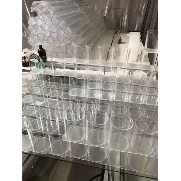 Высокая ясность видит через аквариума трубки Pmma трубку твердого акрилового ясную акриловую