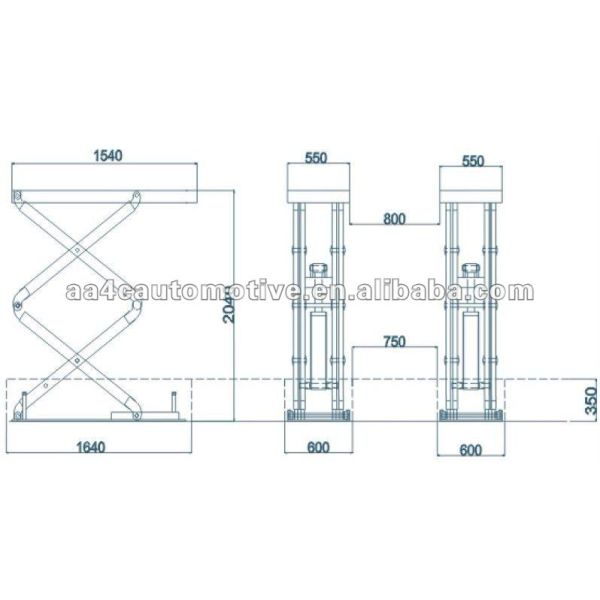 outdoor car lift bridge 220v
