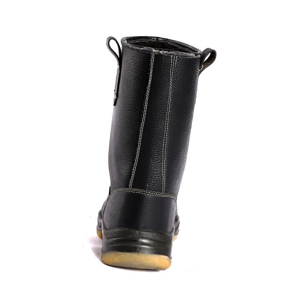 Shengjie Черная обувь настраиваемая рабочая обувь для мужчин Стальная ножка водонепроницаемая антискользящая рабочие ботинки высокие ботинки