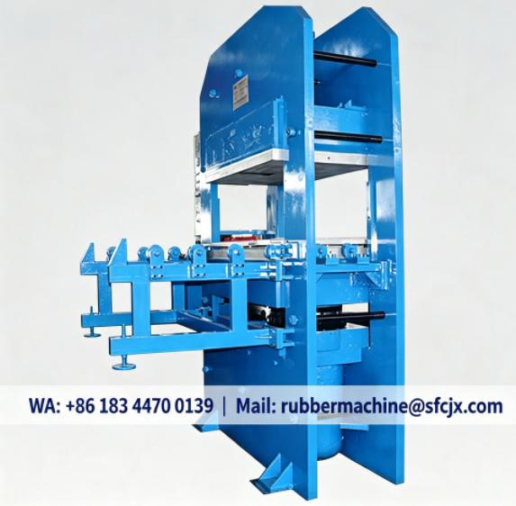 Frame Column Type Heat Press Machine Rubber Mat Molding Vulcanization Press for Rubber Sheet Production