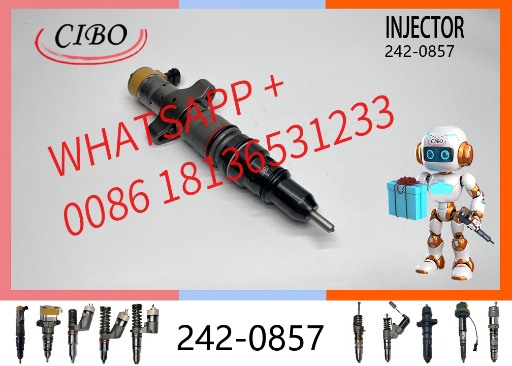 original 242-0857 Common Rail Diesel Fuel Injector for C9 Engine 330D 336D Excavator HEUI Injector Assembly 2420857 293-4072 254-4340 267-3360 original new injector