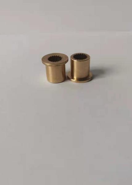 Customized D11mm Kitchen Tap Components , Brass Cover With Teeth