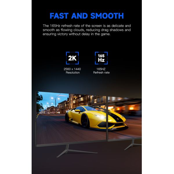 OEM Brand 32 Inch LED Gaming Monitor 4K UHD 1800R Curve Rate DP& USB Ports