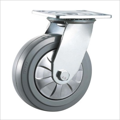 rubber caster wheels heavy duty