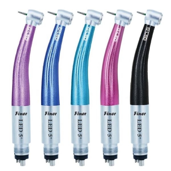 Push Button Dental Handpiece Unit 2 Hole High Speed Increasing For Student