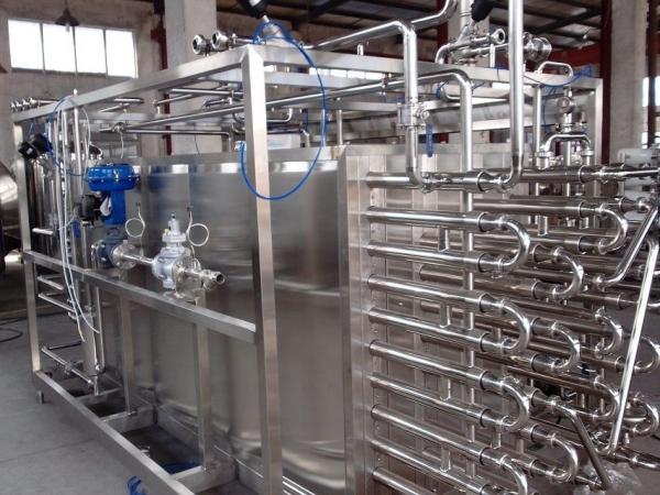 220V/380V/415V/440V Industrial 2000L/H Leite de leite Bebidas Pasteurizador Máquina Leite de vaca