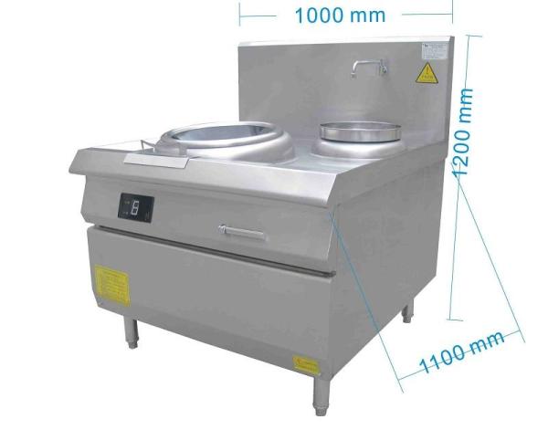 Commercial induction chinese cooking stove