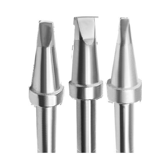 OEM Copper Soldering Tips Multifunctional Silvery Color Practical