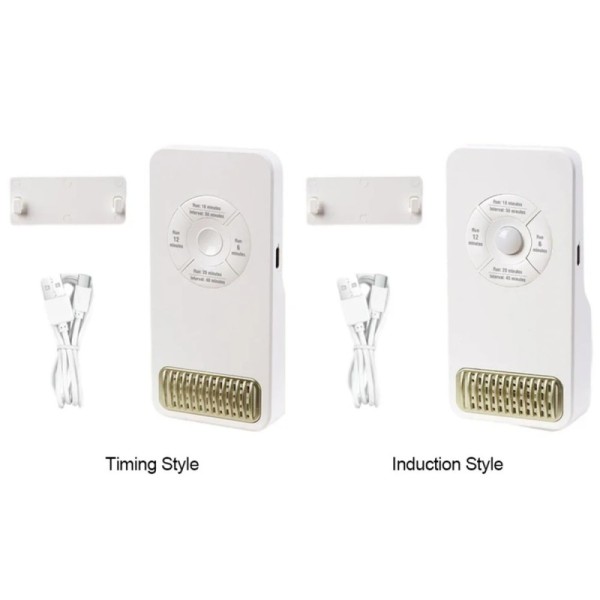 Portable Ozone Air Cleaner USB Charging Miniature Air Freshener For Refrigerator